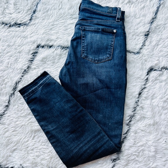 7 For All Mankind Denim - 7 for all mankind skinny jeans